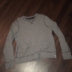 Black/Gray striped crew neck!